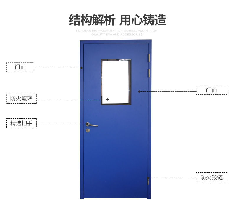 凈化車間鋼制自動(dòng)門(mén)-指示圖